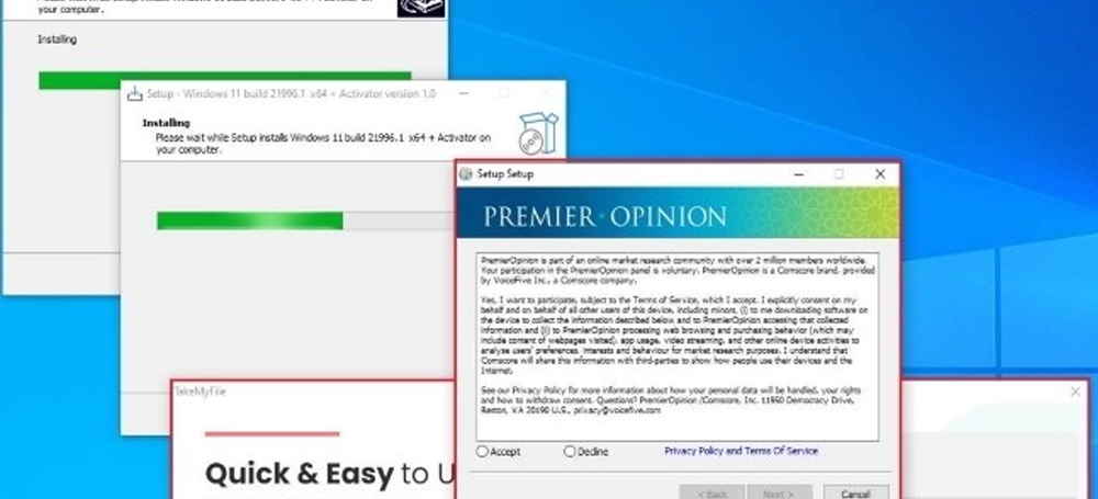 Kaspersky alerte sur le téléchargement de faux Windows 11